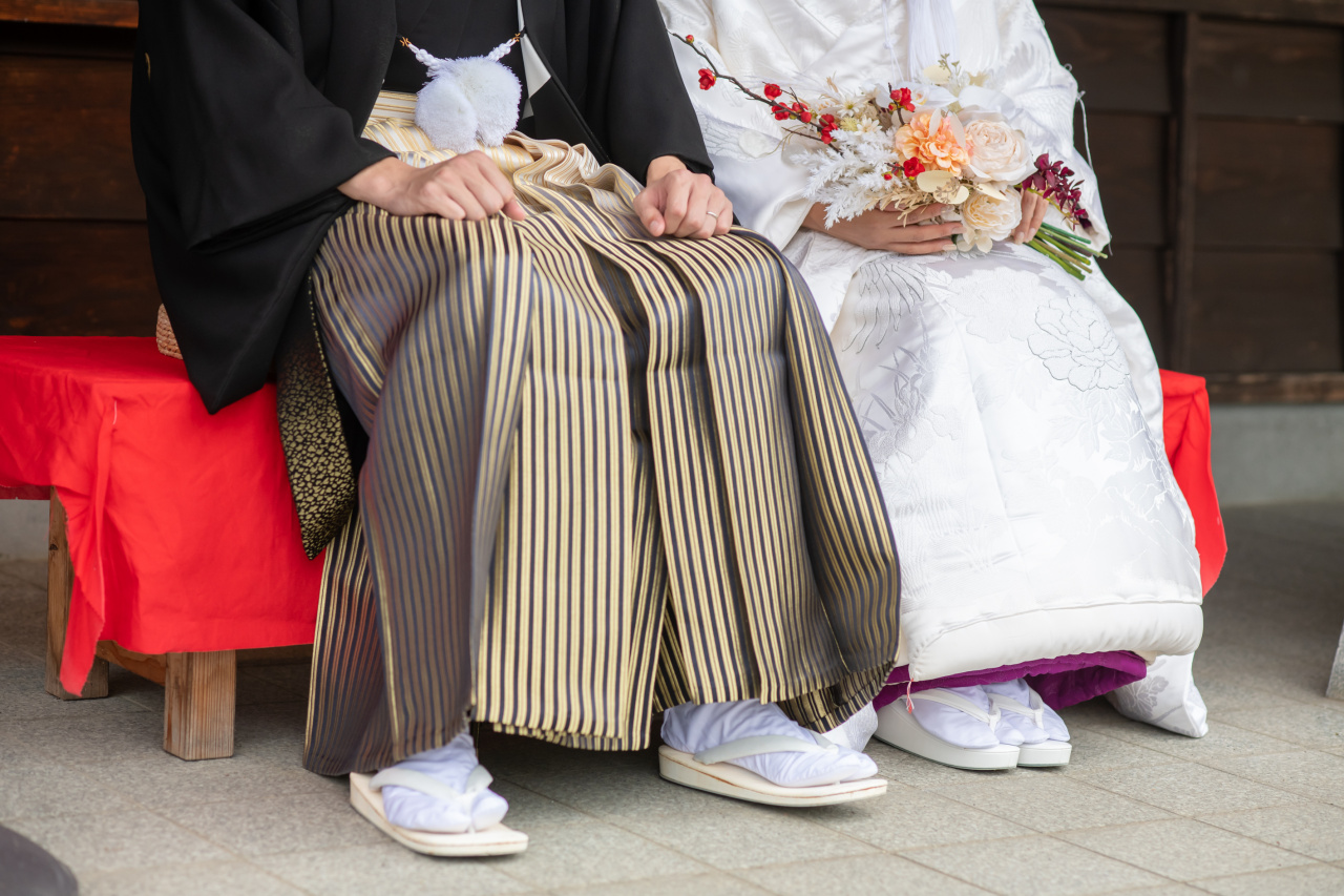 hakama mặc trong đám cưới hakama-dam-cuoi